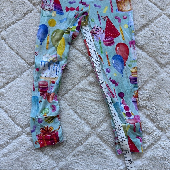 Posh Peanut | "Happy Birthday" Party Balloons Bamboo Pajama Pants | Size 2T - Picture 8 of 9